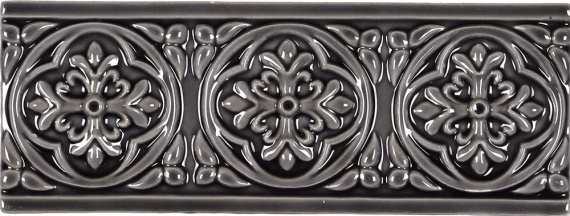 Бордюр Relieve Palm Beach Volcanico 7,5x19,8