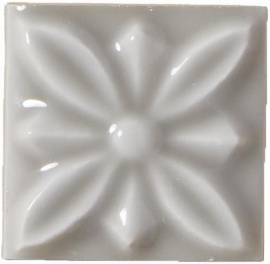 Вставка Relieve Flor № 1 Graystone 3x3