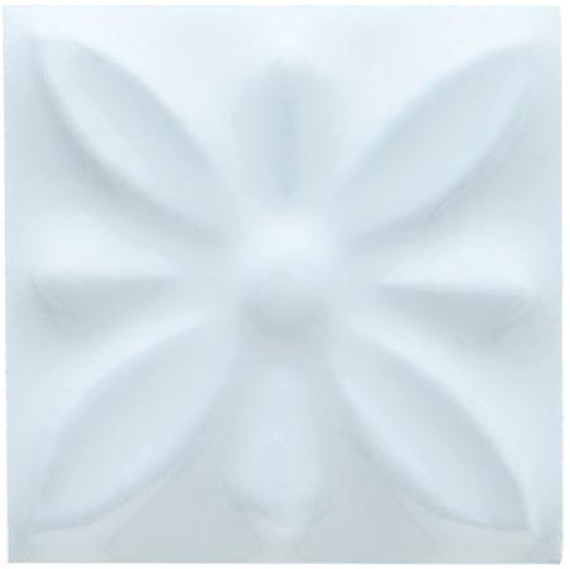 Вставка Relieve Flor № 1 Ice Blue 3x3