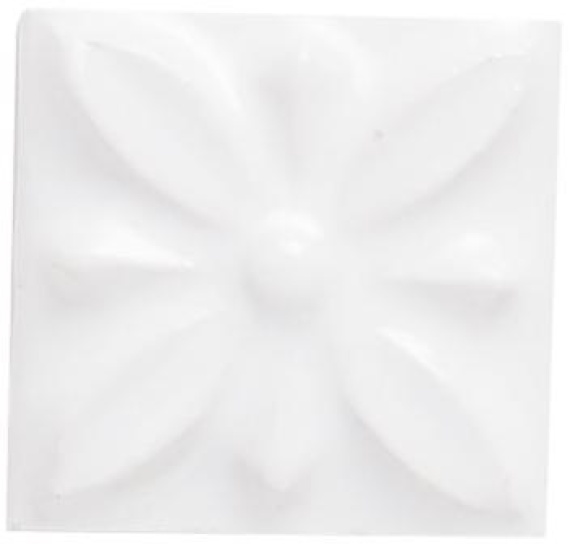 Вставка Relieve Flor № 1 Snow Cap 3x3