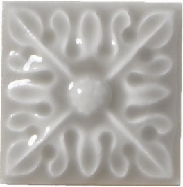 Вставка Relieve Flor № 2 Graystone 3x3