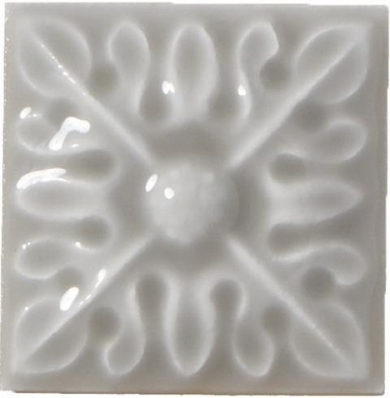 Вставка Relieve Flor № 2 Graystone 3x3
