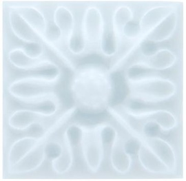 Вставка Relieve Flor № 2 Ice Blue 3x3