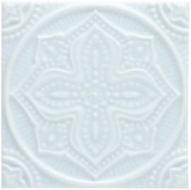 Декор Relieve Mandala Planet Ice Blue 14,8x14,8