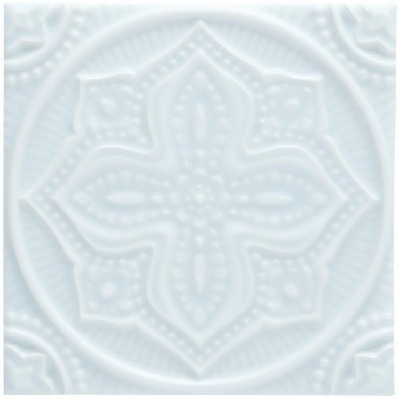 Декор Relieve Mandala Planet Ice Blue 14,8x14,8