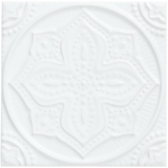 Декор Relieve Mandala Planet Snow Cap 14,8x14,8