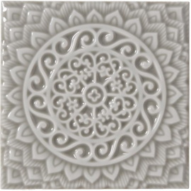 Декор Relieve Mandala Universe Graystone 14,8x14,8