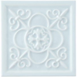 Декор Relieve Vizcaya Ice Blue 14,8x14,8