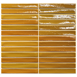 Плитка Amadis SHORT STICK Mustard Crackle 29,2x29,5