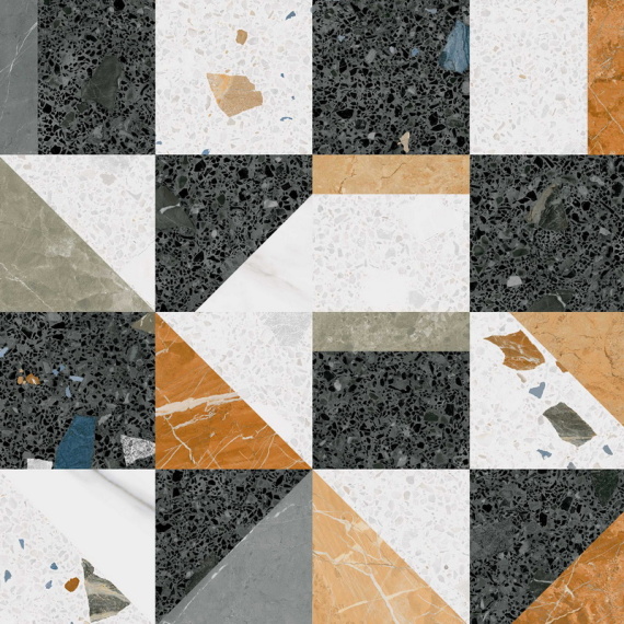 Керамогранит Arcana STRACCIATELLA Stellato-r Multicolor 80x80