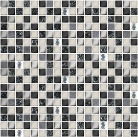 Мозаика Vela Nero 30x30