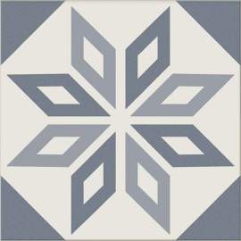 Плитка ANTIGUA Decor Azul 20x20 (16 видов паттерна)