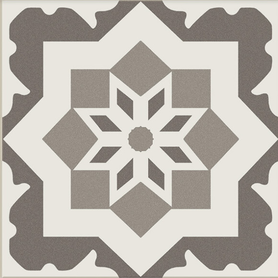 Плитка ANTIGUA Decor Gris 20x20 (16 видов паттерна)