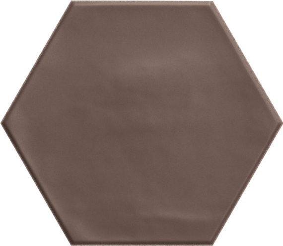Плитка GEOMETRY Hex Brown Matt 15x17,3