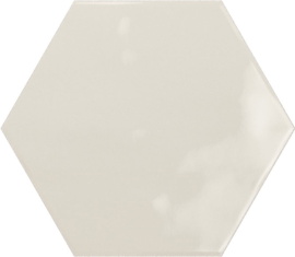 Плитка GEOMETRY Hex Creme Glossy 15x17,3