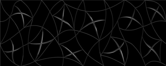 Плитка Декор VELA NERO STELLA 20,1x50,5