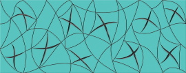 Плитка Декор VELA TIFFANI STELLA 20,1x50,5