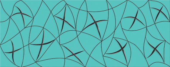 Плитка Декор VELA TIFFANI STELLA 20,1x50,5