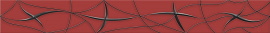 Плитка Бордюр VELA CARMIN STELLA 6,2x50,5