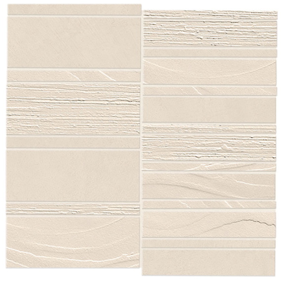 Плитка BOOST NATURAL  Kaolin Mosaico Trace Mix 30x29,2 AHHK