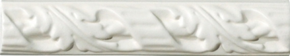 Fregio M Bianco Matt FRE1 4x20