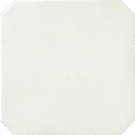 Ottagono Bianco Matt AMO1 20x20