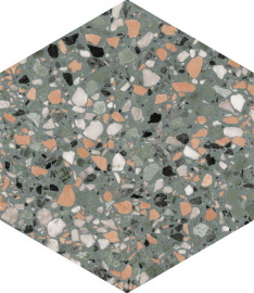Керамогранит TERRAZZO Teal 32x37 123384