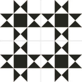 Плитка CHIC Cardiff White 45x45 DG_CH_CAR_WH_N
