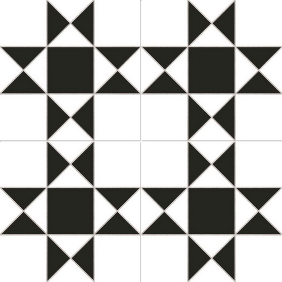 Плитка CHIC Cardiff White 45x45 DG_CH_CAR_WH_N