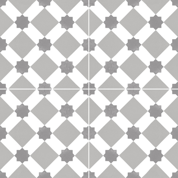 Плитка CHIC Howard Grey 44,5x44,5 DG_CH_HOW_GR_DP