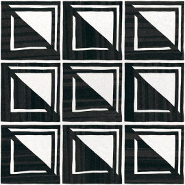 Плитка Equipe CAPRICE DECO Patchwork B&W 22105 20x20