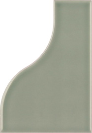 Плитка Equipe CURVE Aquarium Gloss 28853 8,3x12