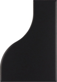 Плитка Equipe CURVE Black Matt 28861 8,3x12