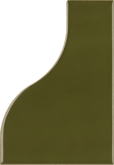 Плитка Equipe CURVE Garden Green Gloss 28850 8,3x12