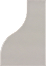 Плитка Equipe CURVE Grey Gloss 28845 8,3x12