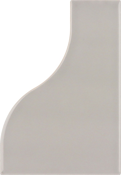 Плитка Equipe CURVE Grey Gloss 28845 8,3x12
