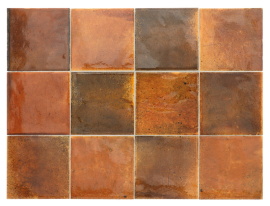 Плитка Equipe HANOI Burnt Red 10x10