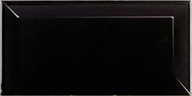 Плитка Equipe METRO Black 12736 7,5x15