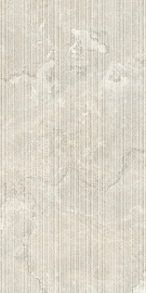 Керамогранит ITALGRANITI DORSET Bianco Ribbed DR01BAR 60x120