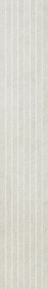 Керамогранит ITALGRANITI I CEMENTI Listello Tratto White 6mm FL01LT 20x120