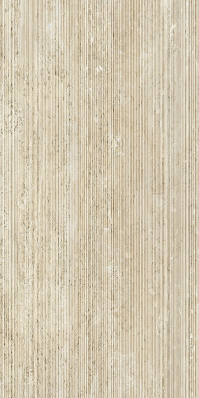 Керамогранит ITALGRANITI I TRAVERTINI Beige Vein Cut Ribbed TR03BAR 60x120