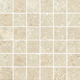 Мозаика ITALGRANITI I CEMENTI Mosaico Beige Cross Cut 9mm TR043MA 30x30