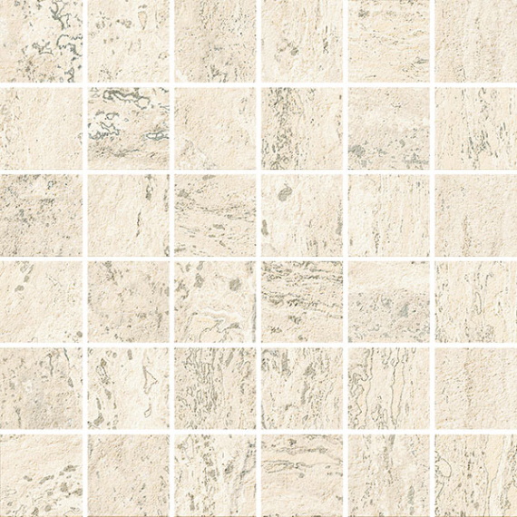 Мозаика ITALGRANITI I CEMENTI Mosaico Bianco Vein Cut 9mm TR013MA 30x30