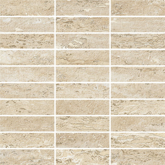 Мозаика ITALGRANITI I CEMENTI Muretto Beige Vein Cut 6mm TR03MB 30x30