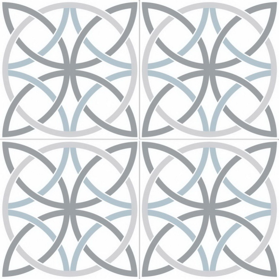 Керамогранит CHIC Bosham White NKR_CH_BS_WHI 45x45