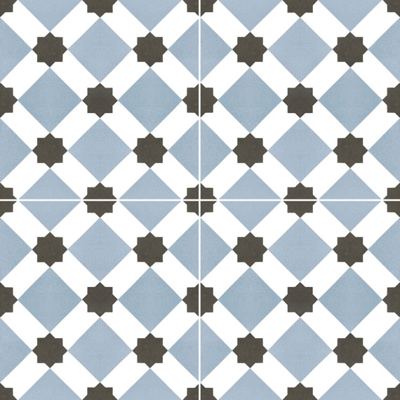 Керамогранит CHIC Howard Blue NKR_CH_HO_BLU 45x45