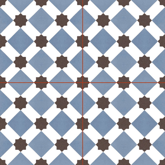 Керамогранит CHIC Howard Blue NKR_CH_HO_BLU_DP 45,2x45,2