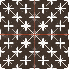 Керамогранит CHIC Poole Black NKR_CH_PO_BLA_DP 45,2x45,2