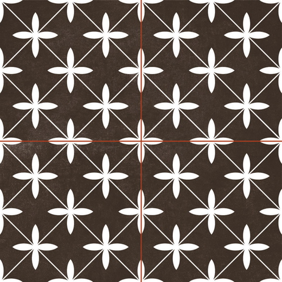 Керамогранит CHIC Poole Black NKR_CH_PO_BLA_DP 45,2x45,2