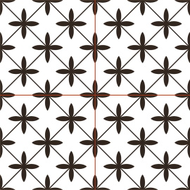Керамогранит CHIC Poole White NKR_CH_PO_WHI_DP 45,2x45,2